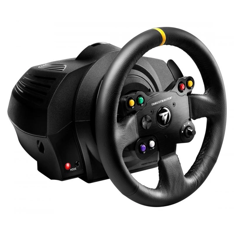 Thrustmaster TX RACING WHEEL LEATHER EDITION musta ratti + polkimet PC, Xbox One