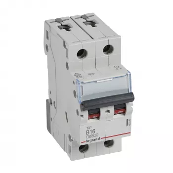 Legrand TX3 johdonsuojakatkaisija miniatyyrijohdonsuojakatkaisija tyyppi B 2