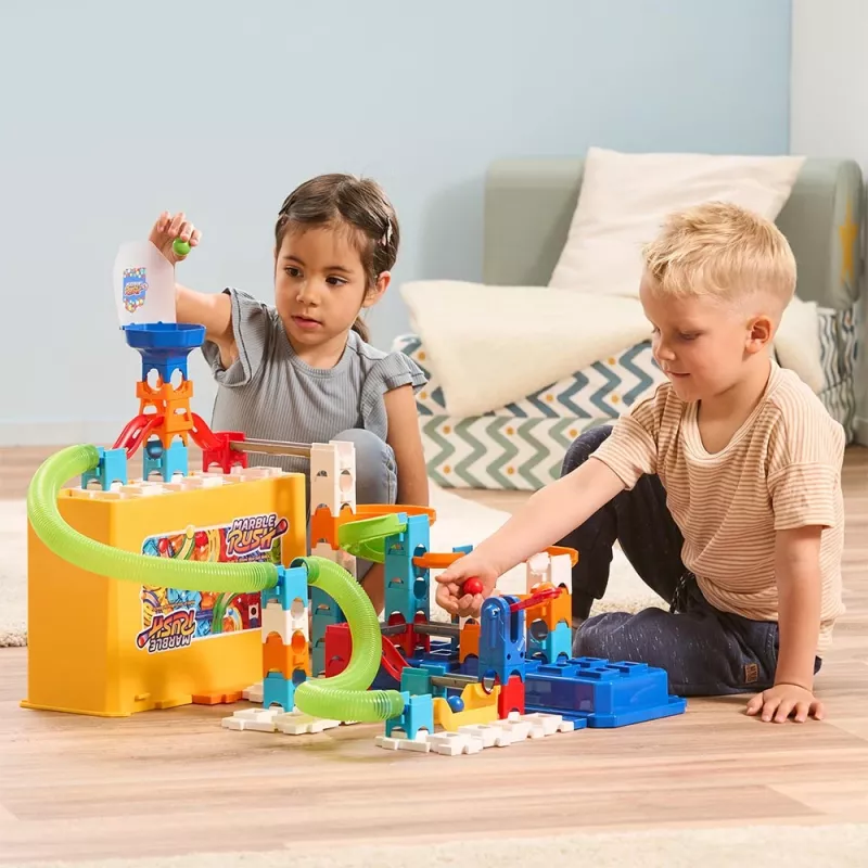 Lelurakennussarja VTech Marble Rush M400 — 80 osaa, interaktiivinen kuularata