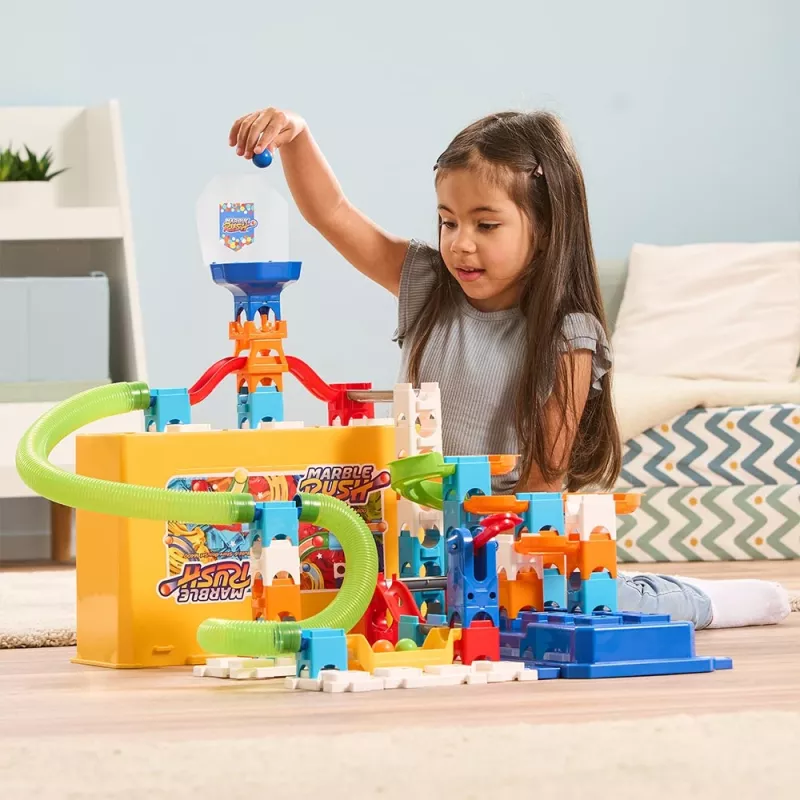 Lelurakennussarja VTech Marble Rush M400 — 80 osaa, interaktiivinen kuularata