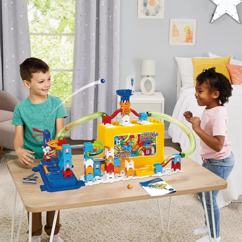 Lelurakennussarja VTech Marble Rush M400 — 80 osaa, interaktiivinen kuularata
