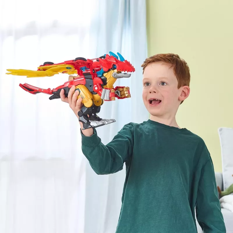 Leluhahmo VTech Switch & Go Combo Mega Dragon — muuntuva ajoneuvo-lohikäärmelelusarja