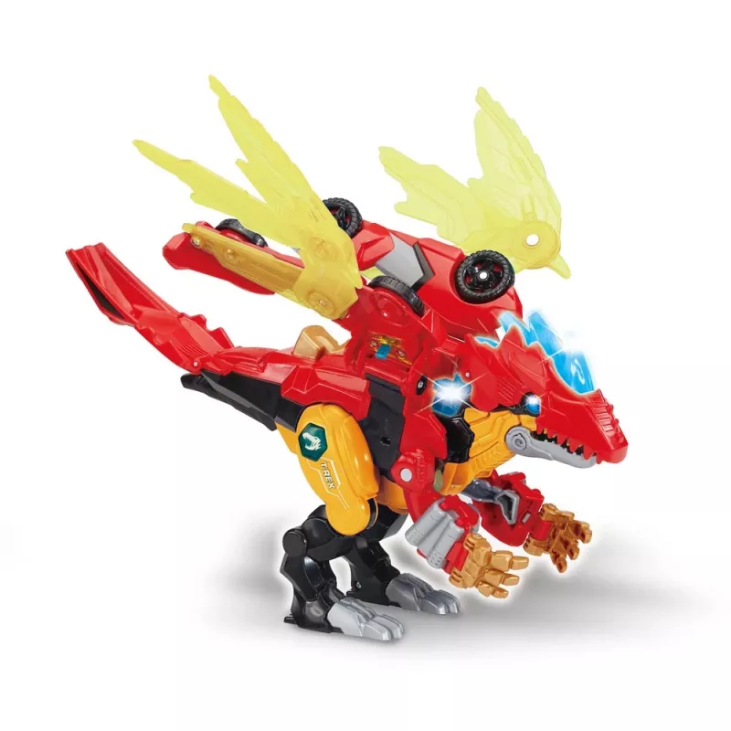 Leluhahmo VTech Switch & Go Combo Mega Dragon — muuntuva ajoneuvo-lohikäärmelelusarja