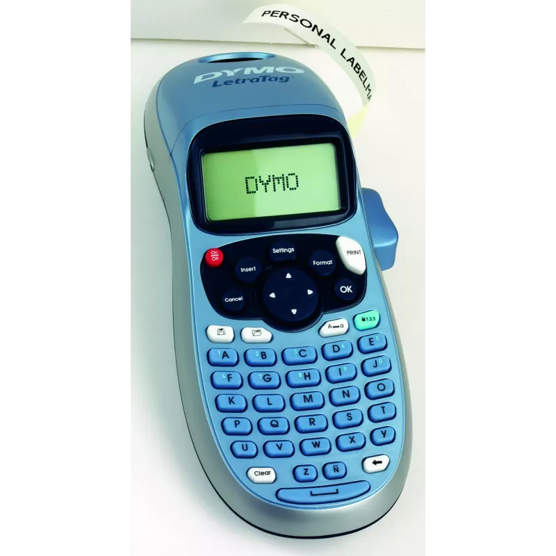 DYMO LetraTag LT-100H+ tarratulostin 160 x 160 DPI 6,8 mm/s ABC