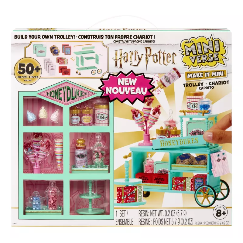 Miniverse Make It Mini Harry Potter Honeydukes leikkisetti, 8 vuotta, Harry Potter, monivärinen, muovi