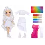 Rainbow High Air Brush & Create muotinuket – violetit silmät, muotinukke, naispuolinen, 4 vuotta, poika/tyttö, monivärinen