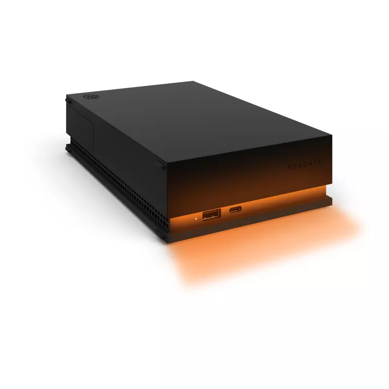 Seagate FireCuda Gaming Hub ulkoinen kiintolevy 8 TB Micro-USB B / USB Type-A / USB Type-C 3.2 Gen 1 (3.1 Gen 1) musta