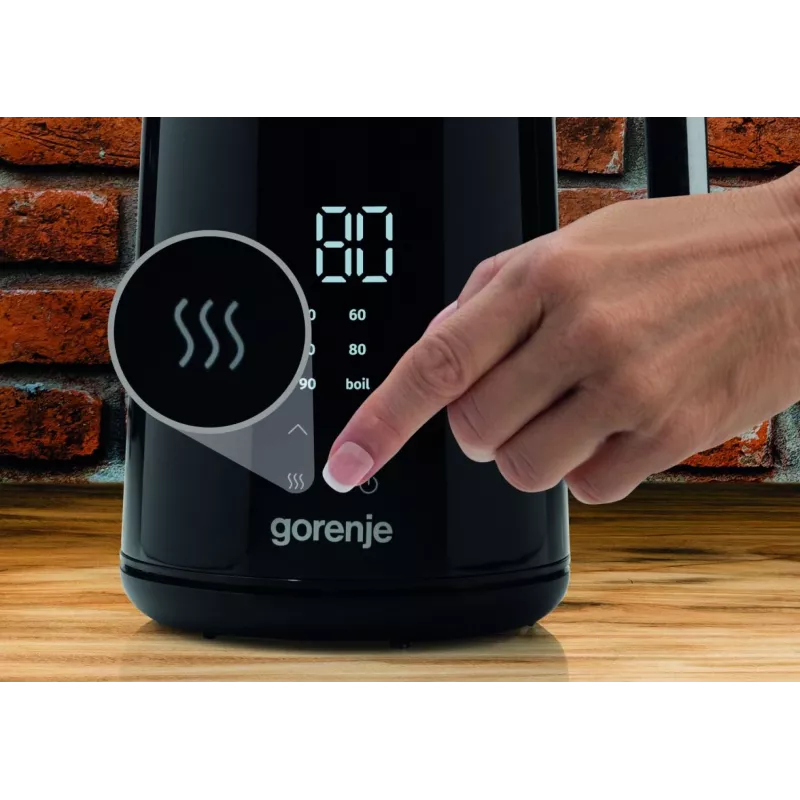 Gorenje K17DWD vesikattila 1,7 L 2200 W musta