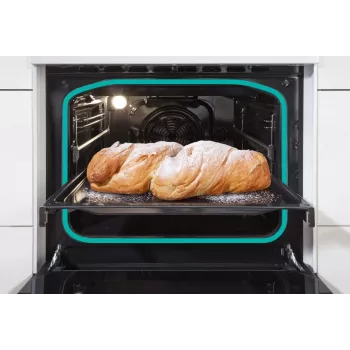 Gorenje GECS6C70XC liesi vapaasti sijoitettava liesi sähköliesi ruostumaton teräs