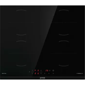 Gorenje induktioliesi GI6401BCE RAL9017, musta, kalusteisiin, 59,5 cm, vyöhykeinduktioliesi, keraaminen lasi, 4 vyöhykettä