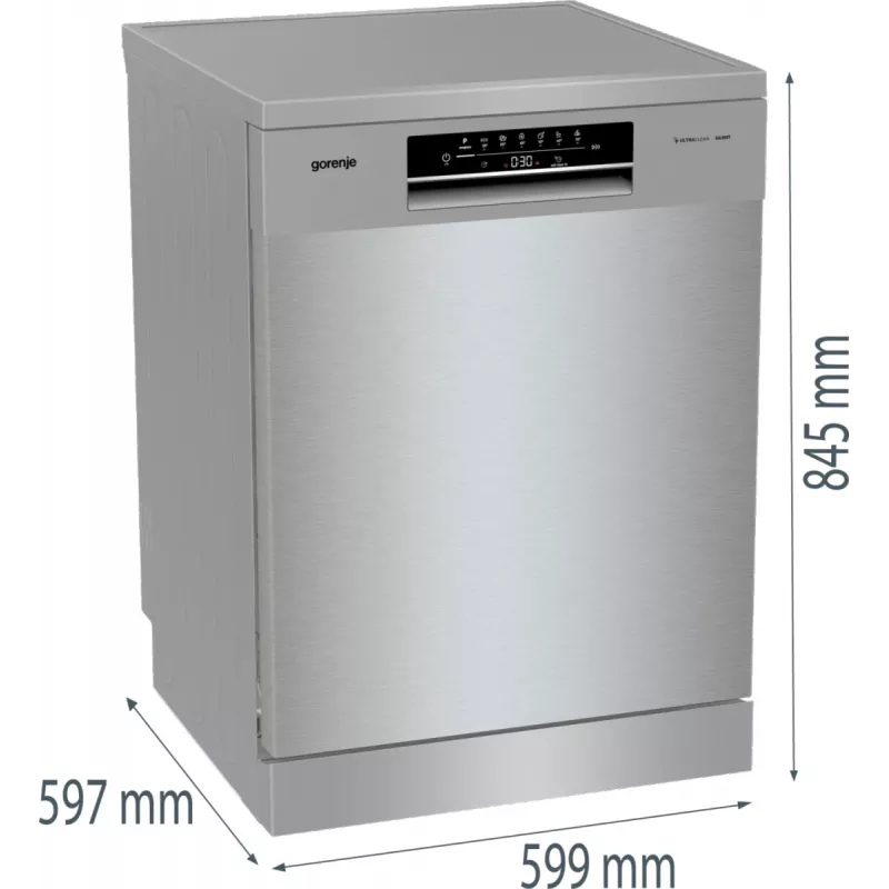Gorenje GS642E90X vapaasti sijoitettava 13 astiastoa