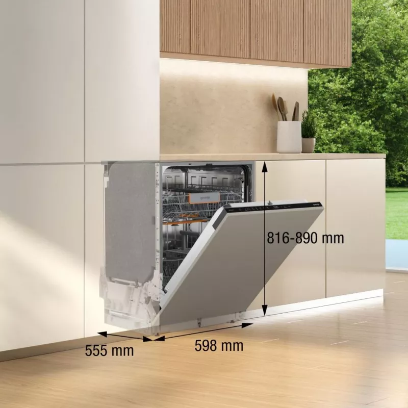Gorenje GV642C65 täysintegroitu astianpesukone 14 astiastoa