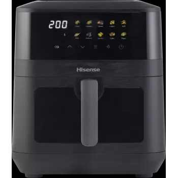 Hisense HAF2100DCD yksittäinen 7,7 L 2100 W kiertoilmakypsennin musta