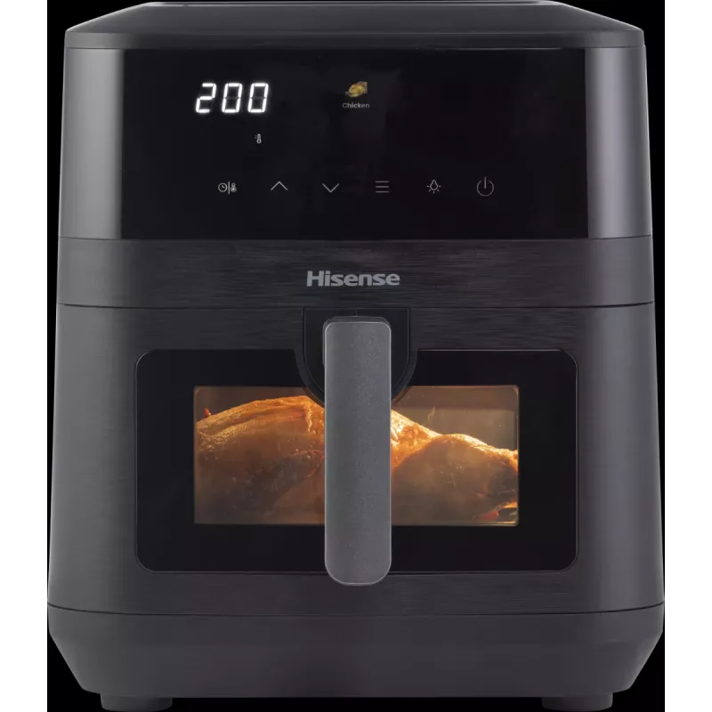 Hisense HAF2100DCD yksittäinen 7,7 L 2100 W kiertoilmakypsennin musta