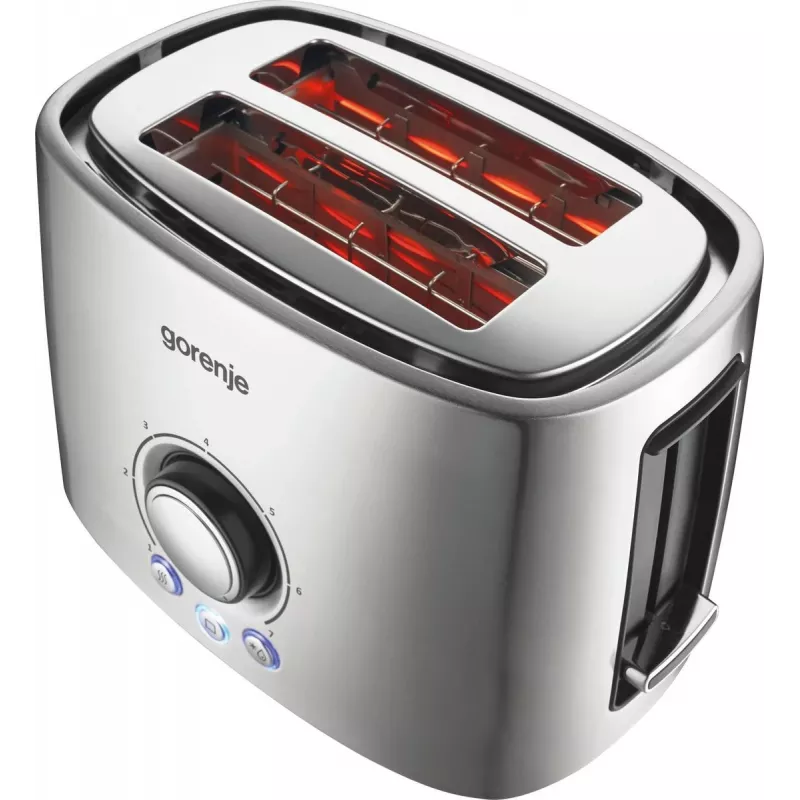 Gorenje T1000E 7 2 viipaletta 1000 W ruostumaton teräs
