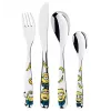 WMF 1286076040 aterinsetti 4 kpl monivärinen, ruostumaton teräs