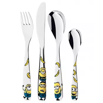 WMF 1286076040 aterinsetti 4 kpl monivärinen, ruostumaton teräs