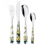 WMF 1286076040 aterinsetti 4 kpl monivärinen, ruostumaton teräs