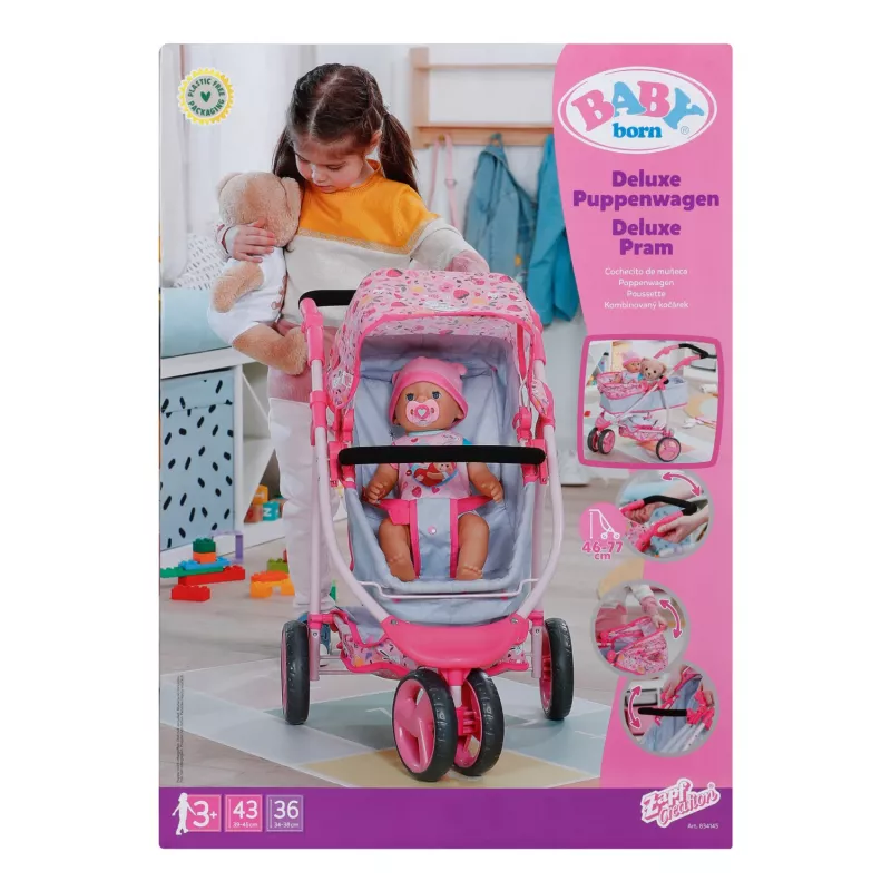 BABY born Deluxe nukenvaunut, nukenvaunut, 3 vuosi/vuotta