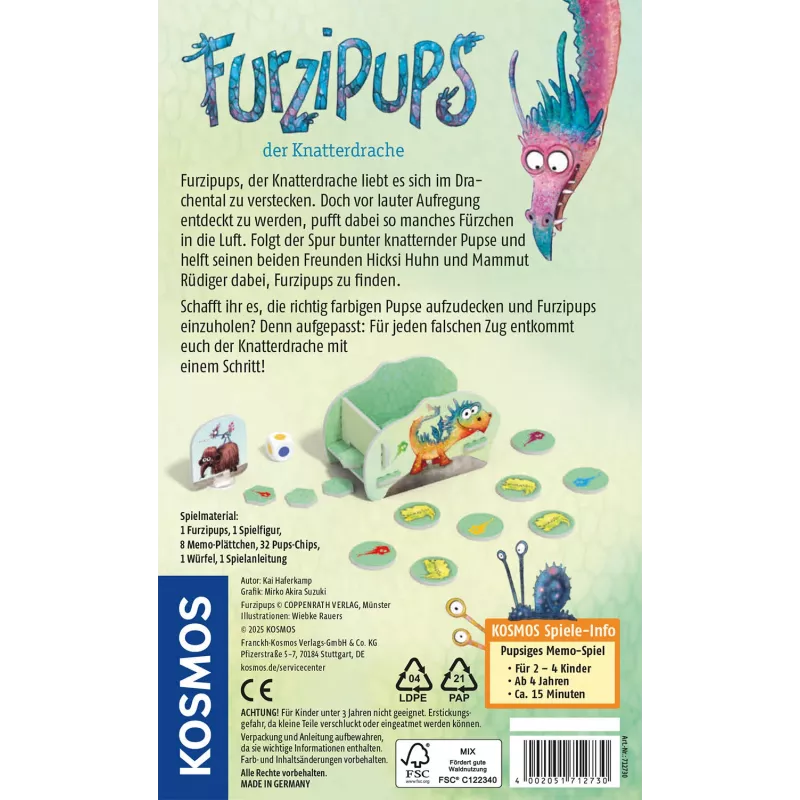 Kosmos 47855936 lauta-/korttipeli muistipeli