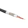 Lindy 1 m vahvistettu USB Type-A - Lightning -kaapeli, 1 m, Lightning, USB A, uros, uros, musta