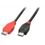 Lindy 2 m USB 2.0 Type Micro-B - Micro-B OTG -kaapeli, 2 m, Micro-USB B, Micro-USB B, USB 2.0, uros/uros, musta
