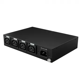Lindy 32622 virtajakoyksikkö (PDU) 4 AC-lähtöä 1U musta