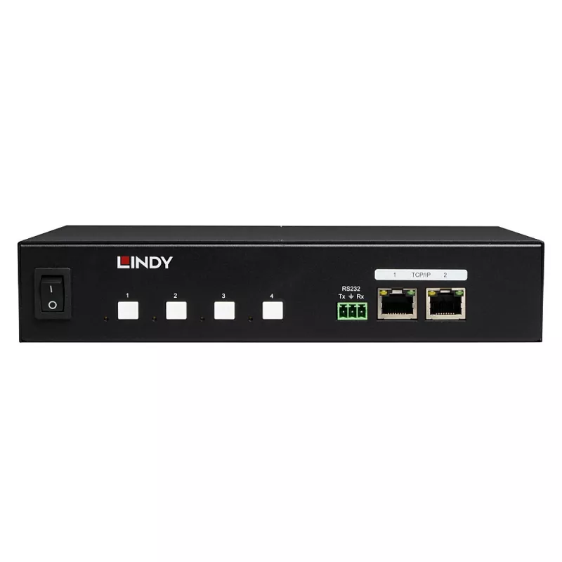Lindy 32622 virtajakoyksikkö (PDU) 4 AC-lähtöä 1U musta