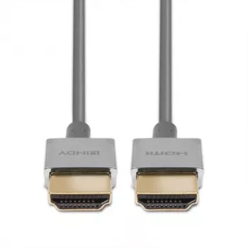Lindy Ultra High Speed HDMI -ohutkaapeli 1 m, 1 m, HDMI Type-A (standardi), HDMI Type-A (standardi), 48 Gbit/s, valkoinen