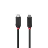 Lindy 2m USB4 240W Type-C-kaapeli, Black Line, 2 m, USB C, USB C, USB4 Gen 3x2, 40 Gbit/s, musta
