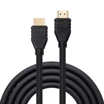 Lindy 0,5 m 4K60Hz HDMI -kaapeli, joustava, 0,5 m, HDMI Type-A (standardi), HDMI Type-A (standardi), 18 Gbit/s, musta