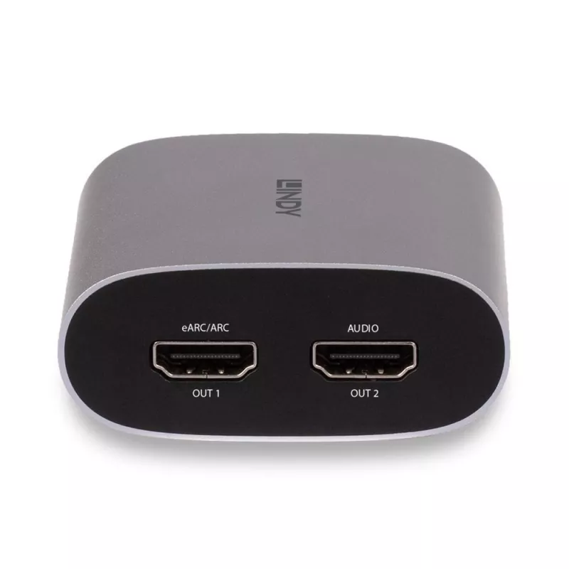 Lindy 4K60 HDMI eARC -erotin, Micro-USB B, 65 mm, 70 mm, 27 mm, 83 g, 0 - 40 °C