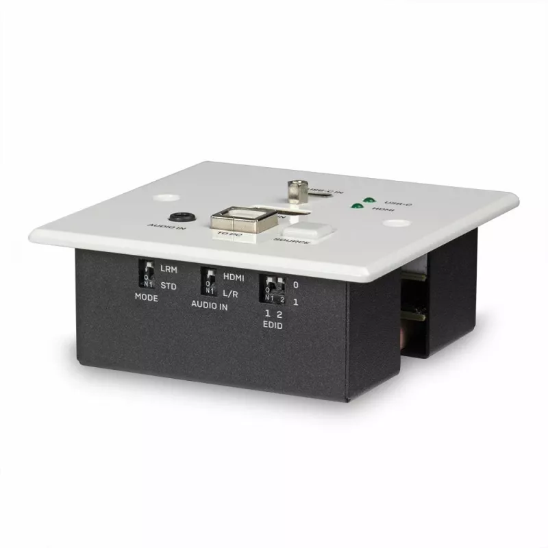 Lindy 150 m Cat.6 HDMI 4K60 ja Type-C HDBaseT UK -seinärasia KVM -jatko, lähetin