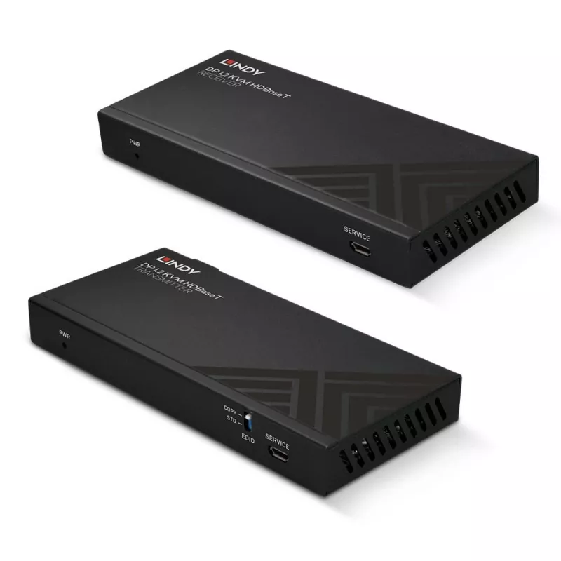 Lindy 150 m Cat.6 DisplayPort 1.2, USB, IR ja RS-232 HDBaseT KVM -jatko