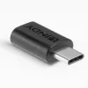 Lindy USB 3.2 Type-C - Type-C -adapteri, USB 3.2 Type-C, USB 3.2 Type-C, musta