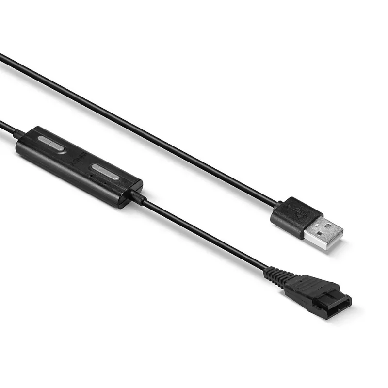 Lindy USB Type-A - Jabra Quick Disconnect -kuulokeadapteri
