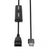 Lindy USB Type-A - Jabra Quick Disconnect -kuulokeadapteri