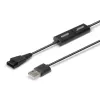 Lindy USB Type-A - Jabra Quick Disconnect -kuulokeadapteri