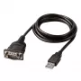 Lindy 43413 sarjakaapeli harmaa 1,5 m USB Type-A RS-232
