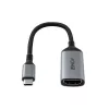 Lindy 43428 videokaapelisovitin 0,15 m USB Type-C HDMI, harmaa