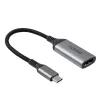Lindy 43428 videokaapelisovitin 0,15 m USB Type-C HDMI, harmaa