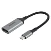 Lindy 43428 videokaapelisovitin 0,15 m USB Type-C HDMI, harmaa