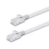 Lindy 0,3 m Cat.6A U/UTP ultraohut verkkokaapeli, harmaa