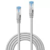 Lindy 2 m Cat.6A U/UTP LSZH -kaapeli, harmaa, 2 m, Cat6a, U/UTP (UTP), RJ-45, RJ-45, harmaa
