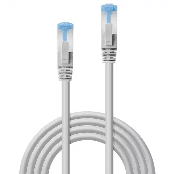 Lindy 3 m Cat.6A U/UTP LSZH -kaapeli, harmaa 10 kpl, 3 m, Cat6a, S/FTP (S-STP), RJ-45, RJ-45, harmaa