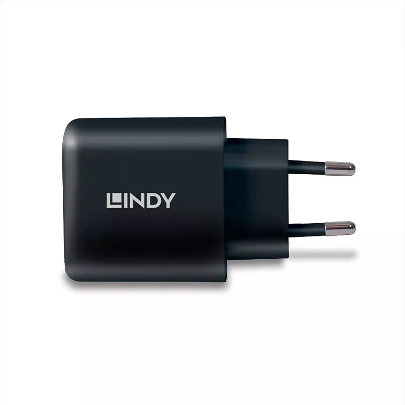 Lindy 73426 mobiililaturi yleislaturi musta AC pikalataus sisäkäyttöön