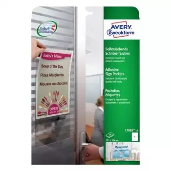 Itseliimautuva tarra suorakaide AVERY L7083-10