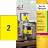 Itseliimautuva tarra Avery L6130-20 suorakaide keltainen