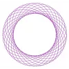 Lasten spirografi Ravensburger 297740, mukana sapluuna ja 2 kynää, monivärinen, yli 6-vuotiaille lapsille