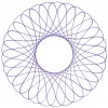 Lasten spirografi Ravensburger 297740, mukana sapluuna ja 2 kynää, monivärinen, yli 6-vuotiaille lapsille